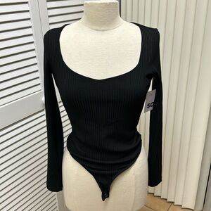 SO Long Sleeve G String Body Suit Size Medium